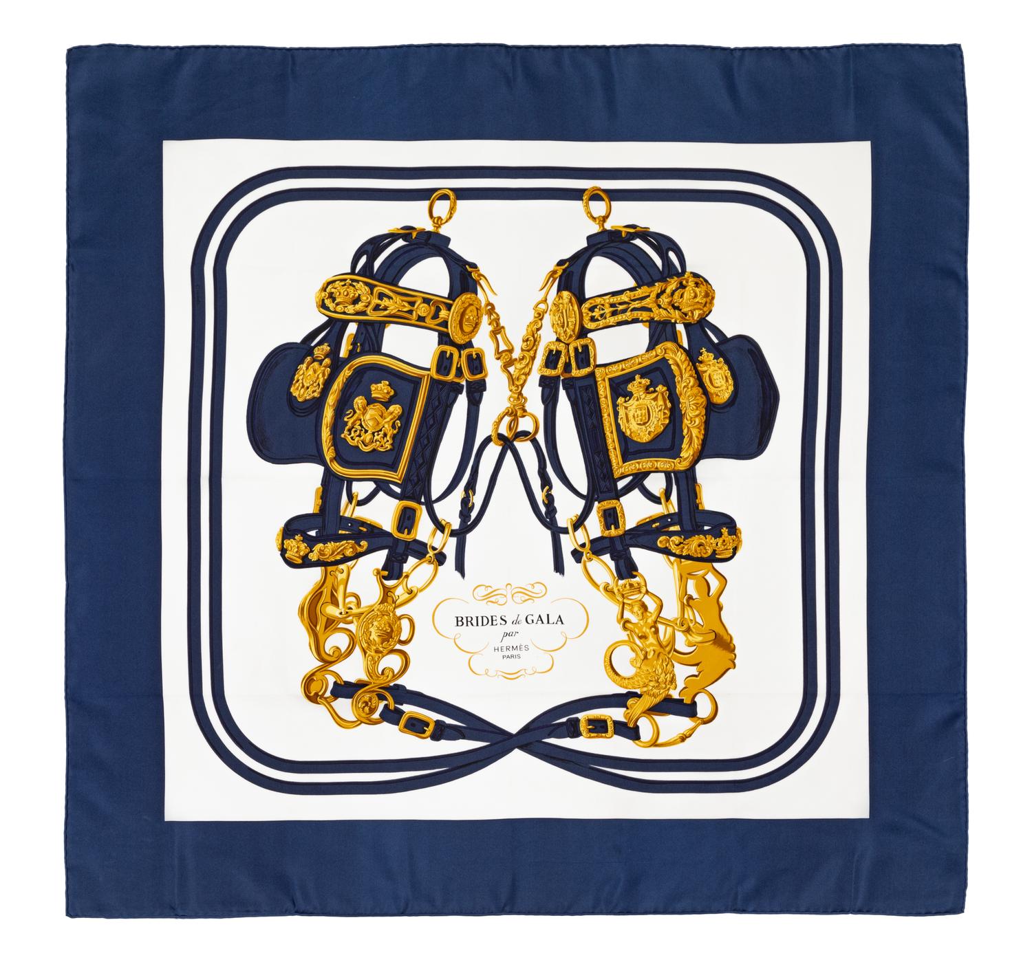 Hermès 90cm Silk Scarf