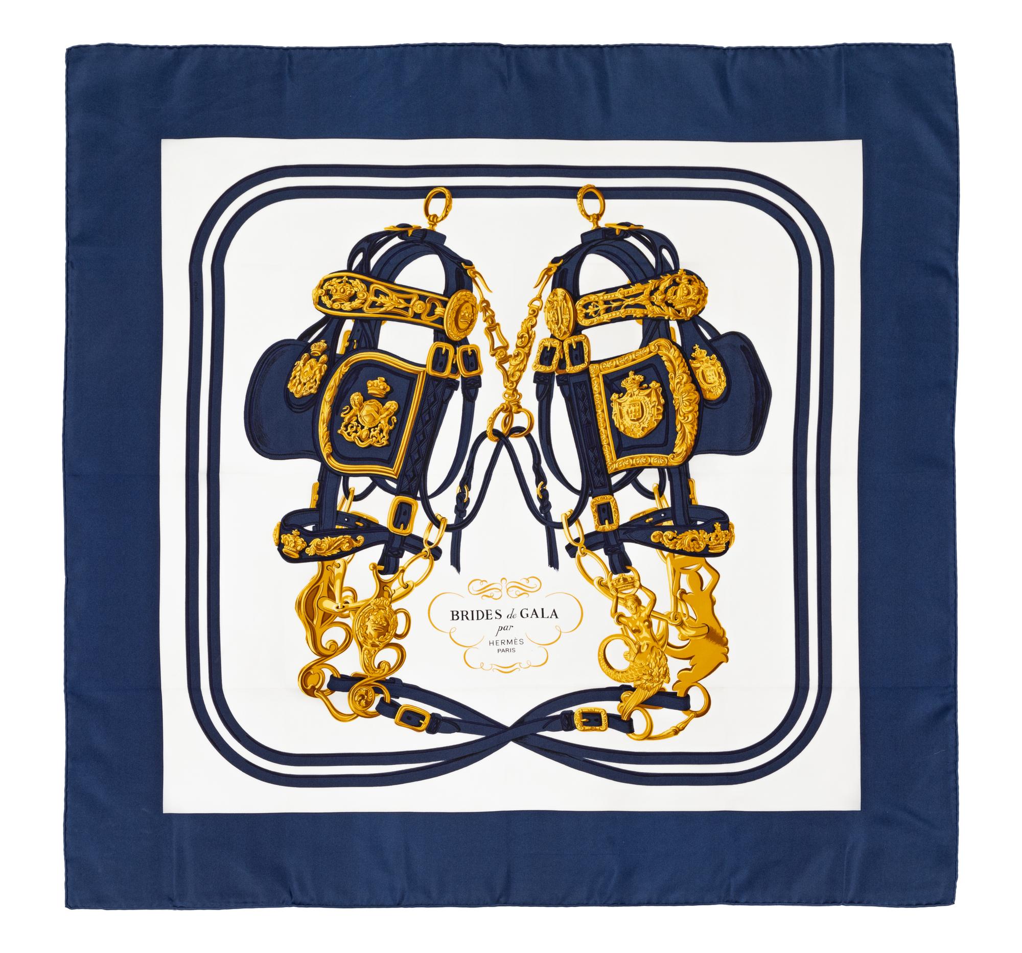 Hermès 90cm Silk Scarf