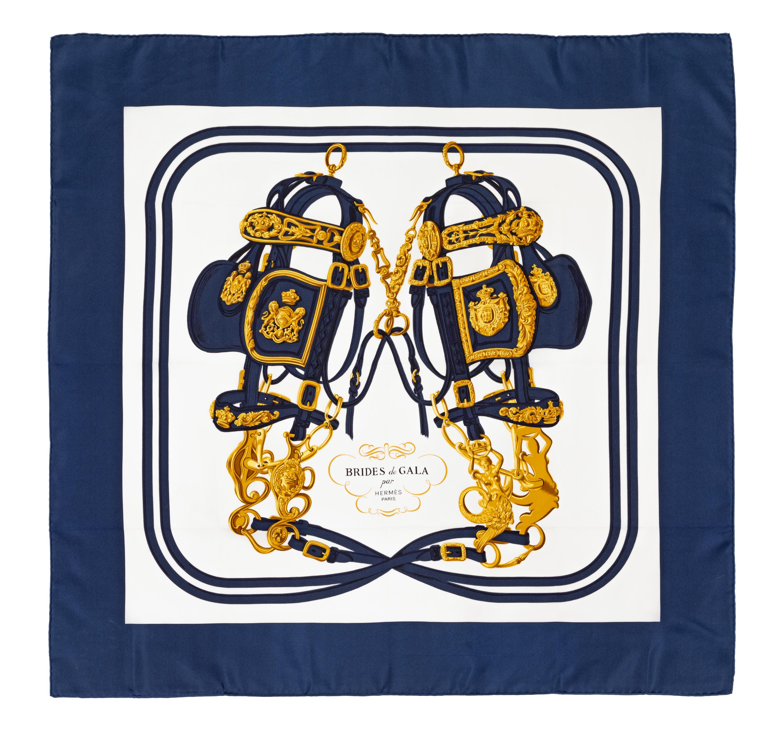 Hermès 90cm Silk Scarf