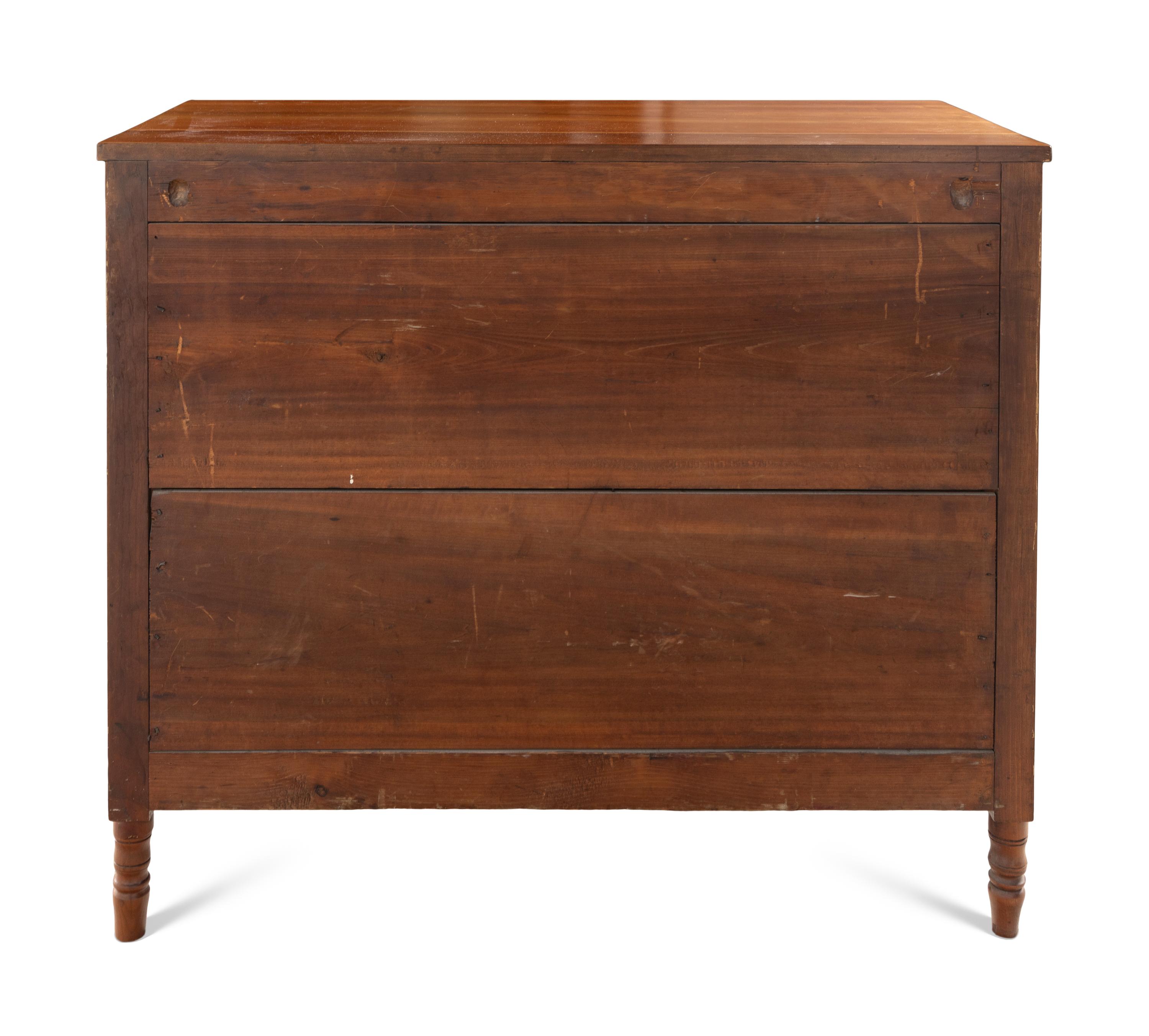A Federal Cherrywood Chest of Drawers