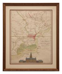 [Philadelphia] Lotter, Matthew Albert. A Plan of the City and Environs of Philadelphia. ..