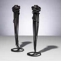 Albert Paley (American, b. 1944) — Pair of Candlesticks, 1993