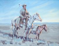 Fred Fellows, (American, b. 1934), Trapper
