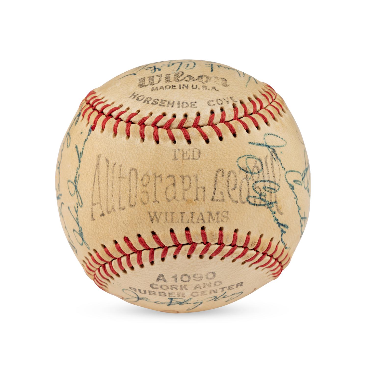 A 1957 Minneapolis Millers Team Signed Autograph Baseball