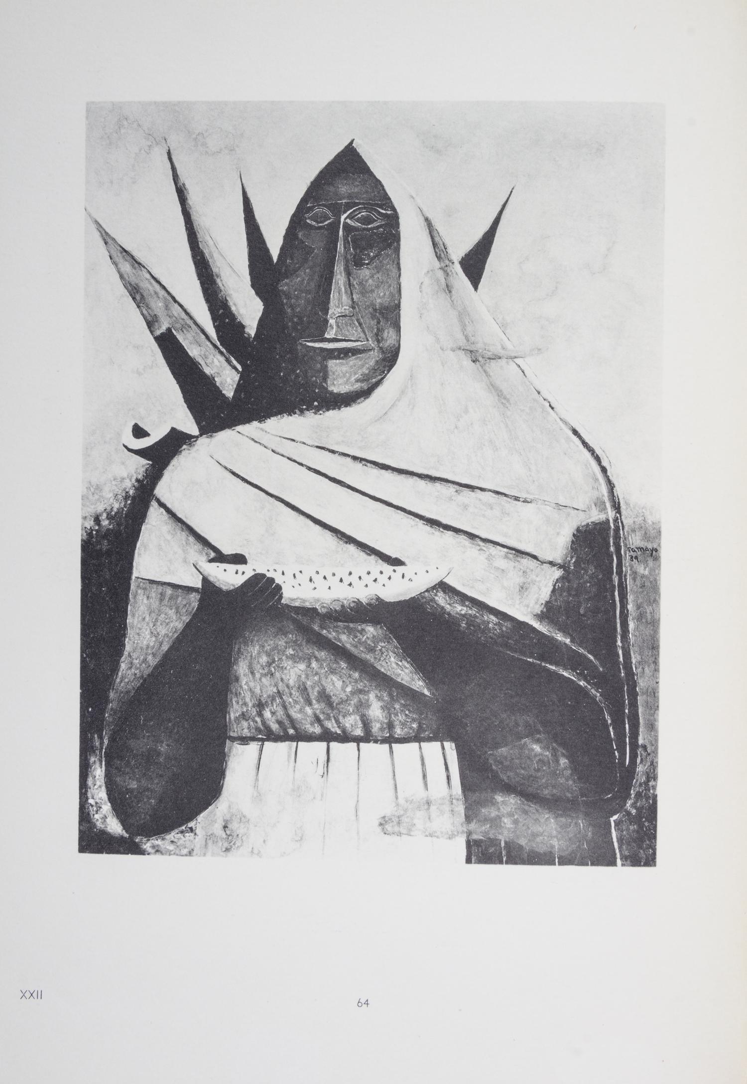 (TAMAYO, RUFINO) GOLDWATER, ROBERT. Rufino Tamayo. NY, 1947. Limited, signed and inscribed.