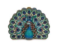 Judith Leiber Peacock Minaudière