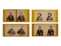 [CIVIL WAR]. A group of 20 stereoviews featuring "Prominent Personalities" including generals and politicians. New York: E. & H. T. Anthony.