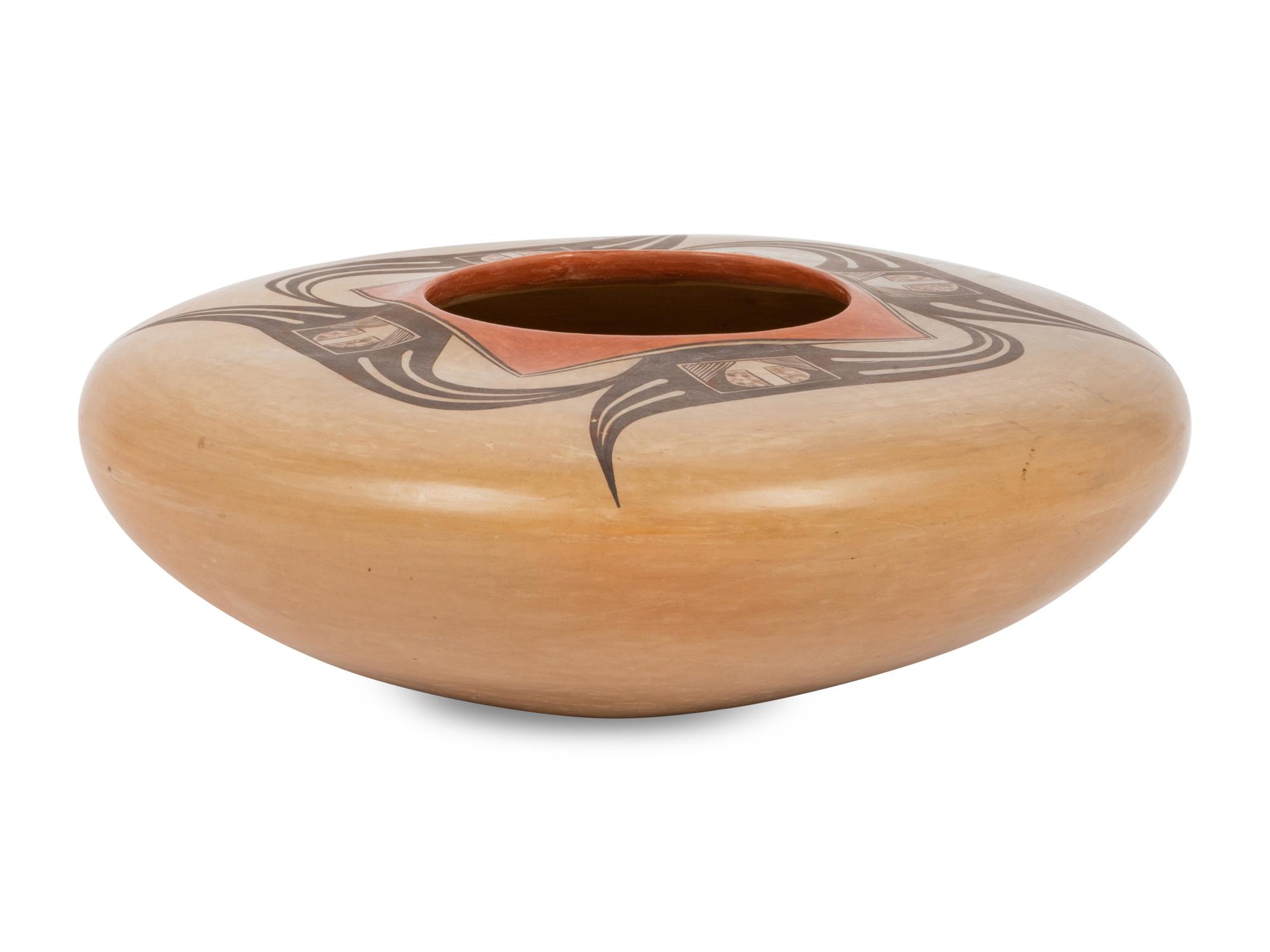 Wide Bowl with Winged Elements