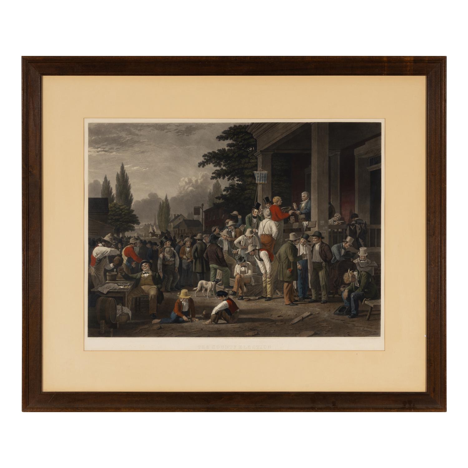George Caleb Bingham The County Election