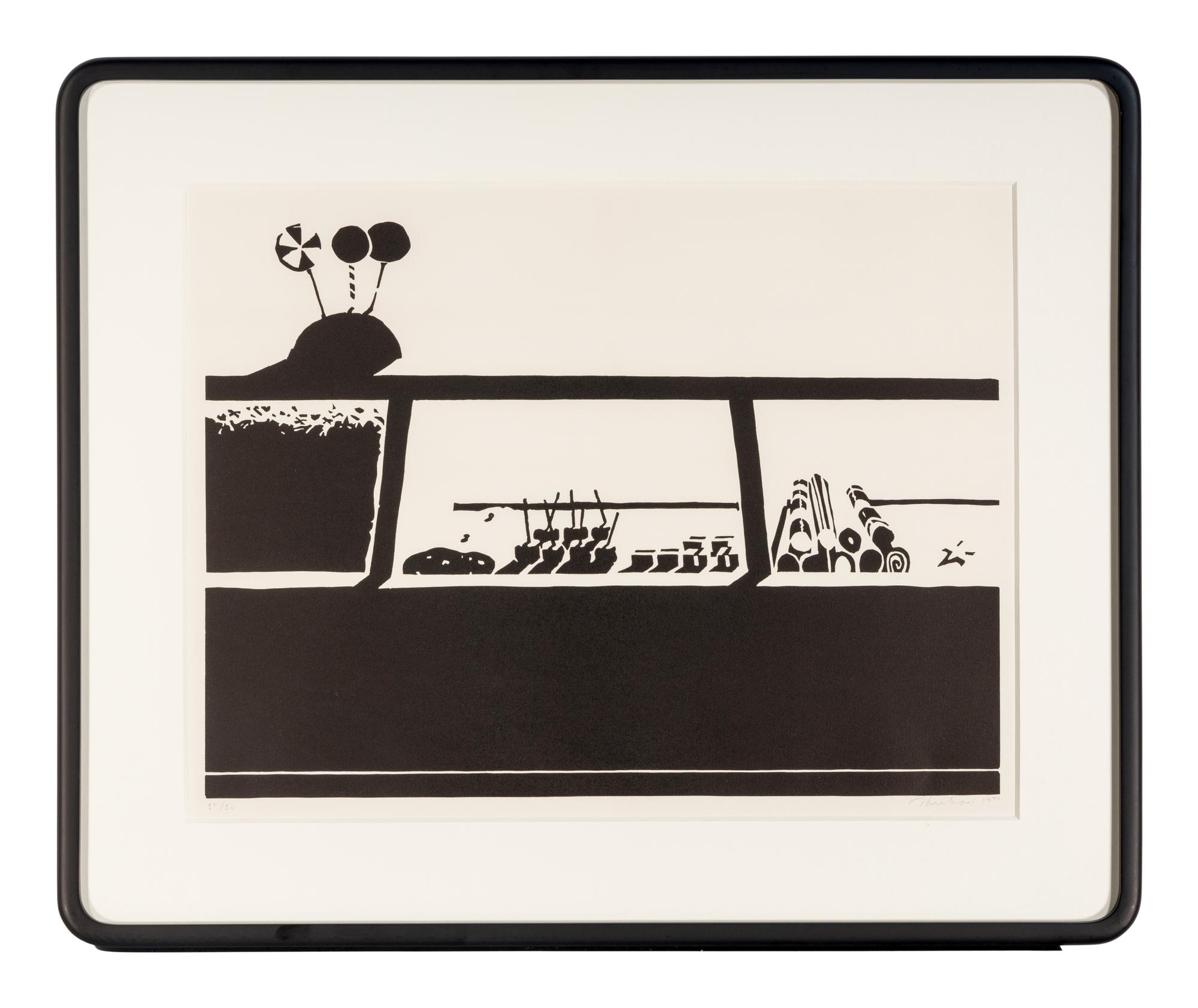 Candy Counter (from Seven Still Lifes and a Rabbit ), 1970