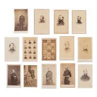 [Civil War] 31 Carte de Visites of Union Generals, incl. McPherson, Reynolds, and Anderson