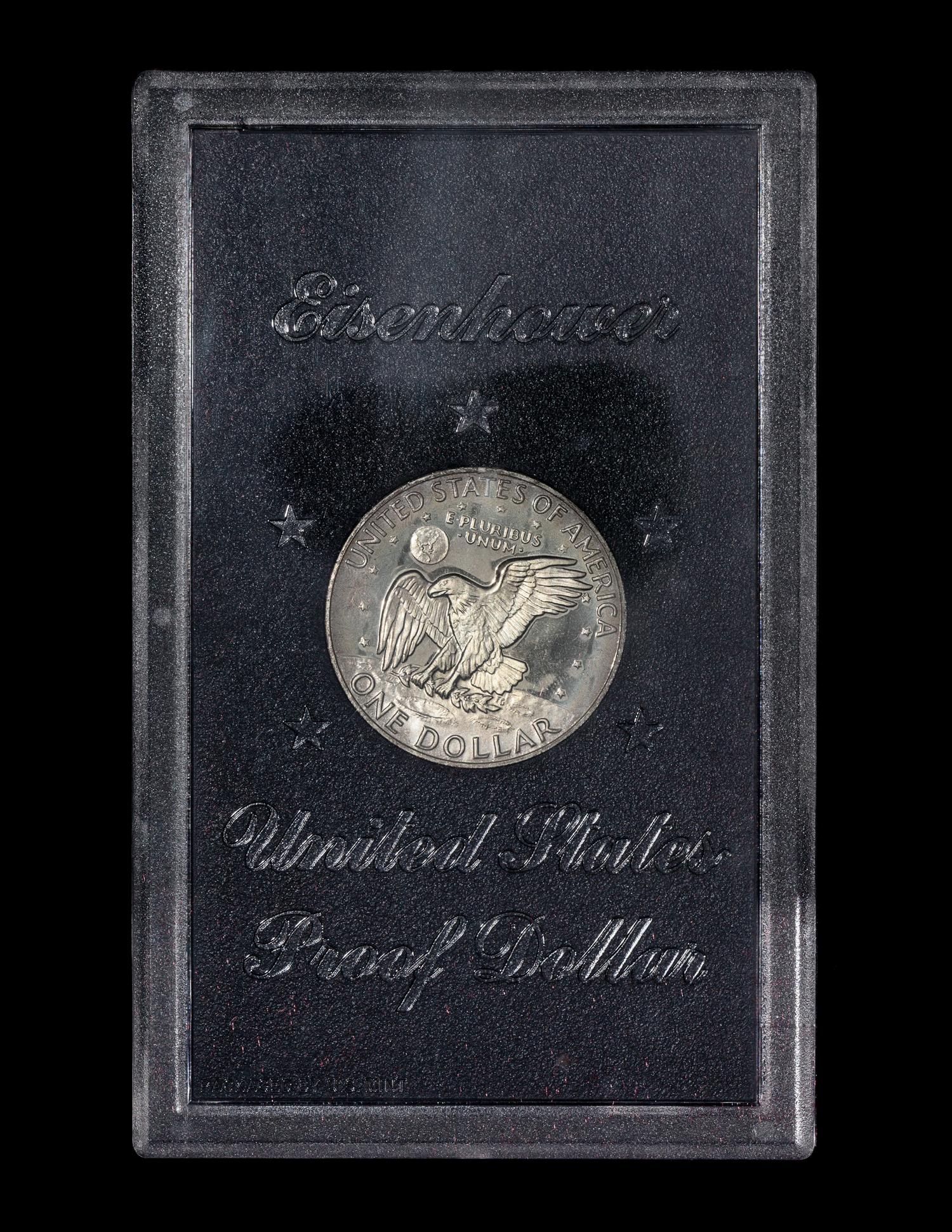 *A Group of Five United States Eisenhower Silver Dollars