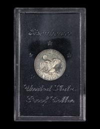 *A Group of Five United States Eisenhower Silver Dollars