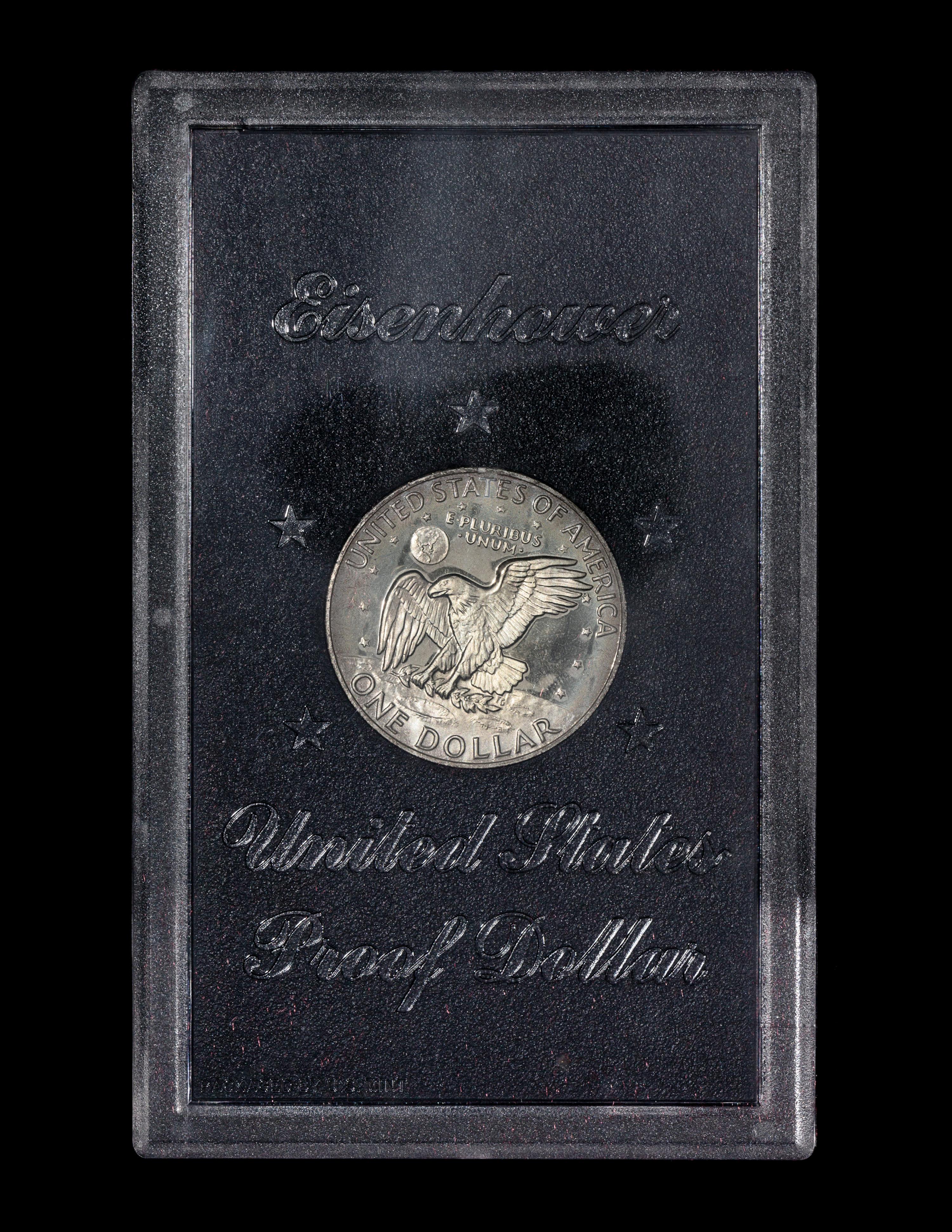 *A Group of Five United States Eisenhower Silver Dollars