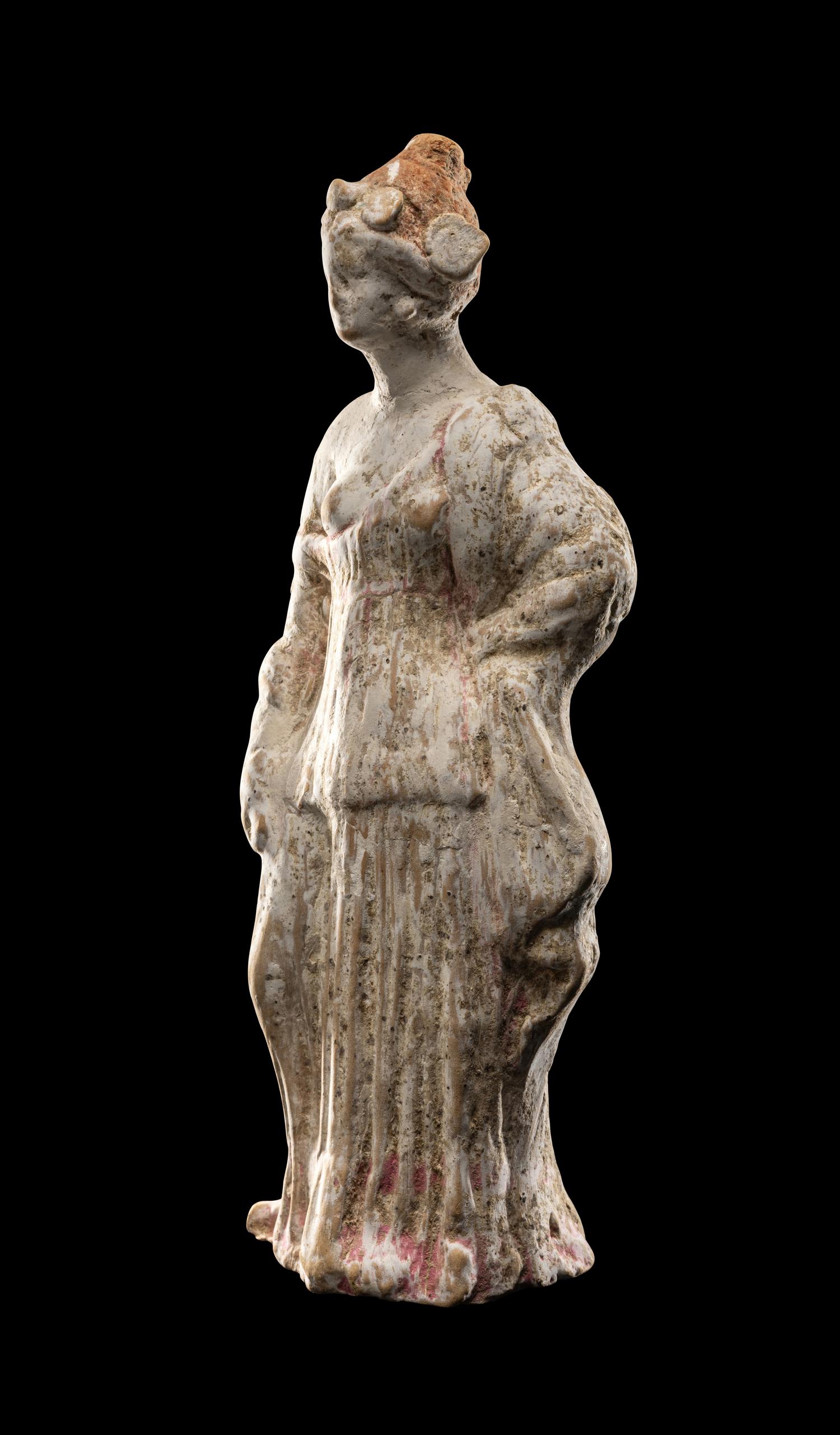 A Boeotian Terracotta Figure