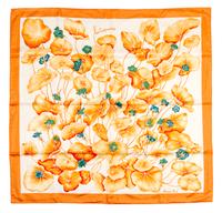 An Hermes Silk Scarf, 35 x 35 inches.