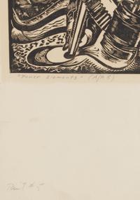Power Elements , 1944, Untitled , 1948 and Untitled , 1948