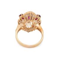 RUBY AND DIAMOND RING