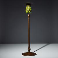Blown-out candlestick, c. 1910