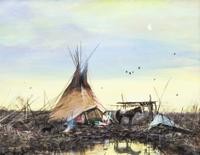 Gregory Sumida, (American, b. 1948), Peaittsuku Quiescence