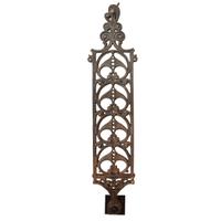 A Set of Three Cast Iron Baluster from the Lieter II Building by WIlliam Lebaron Jenn 6.5" W x 13" D x 62.5" H — United States, Circa 1891
