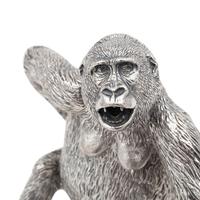 Patrick Mavros (London and Harare, Zimbabwe, Est. 1978) — Seated Female Gorilla with Infant, 1996