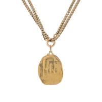 YELLOW GOLD PENDANT NECKLACE