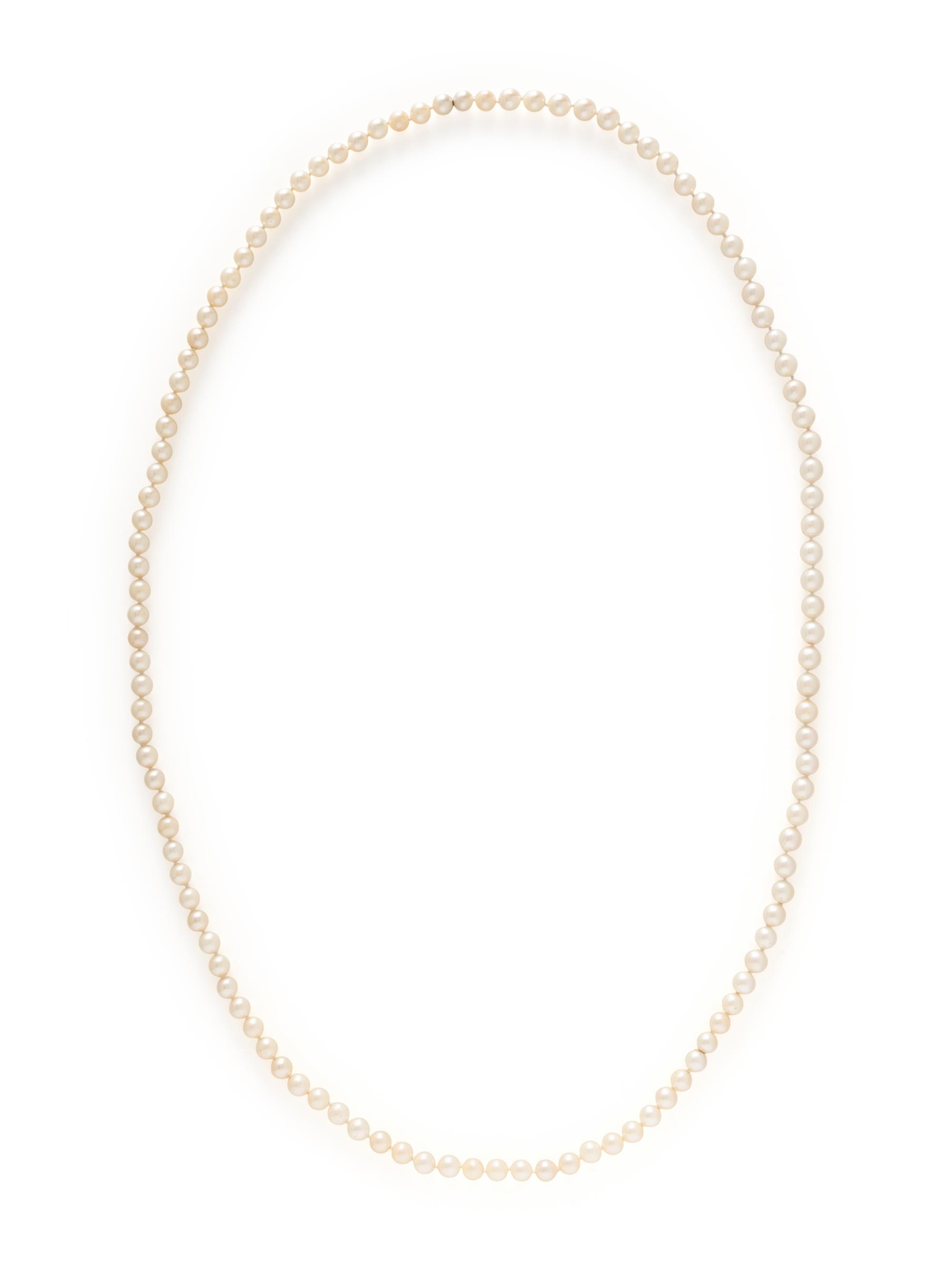 CULTURED PEARL NECKLACE