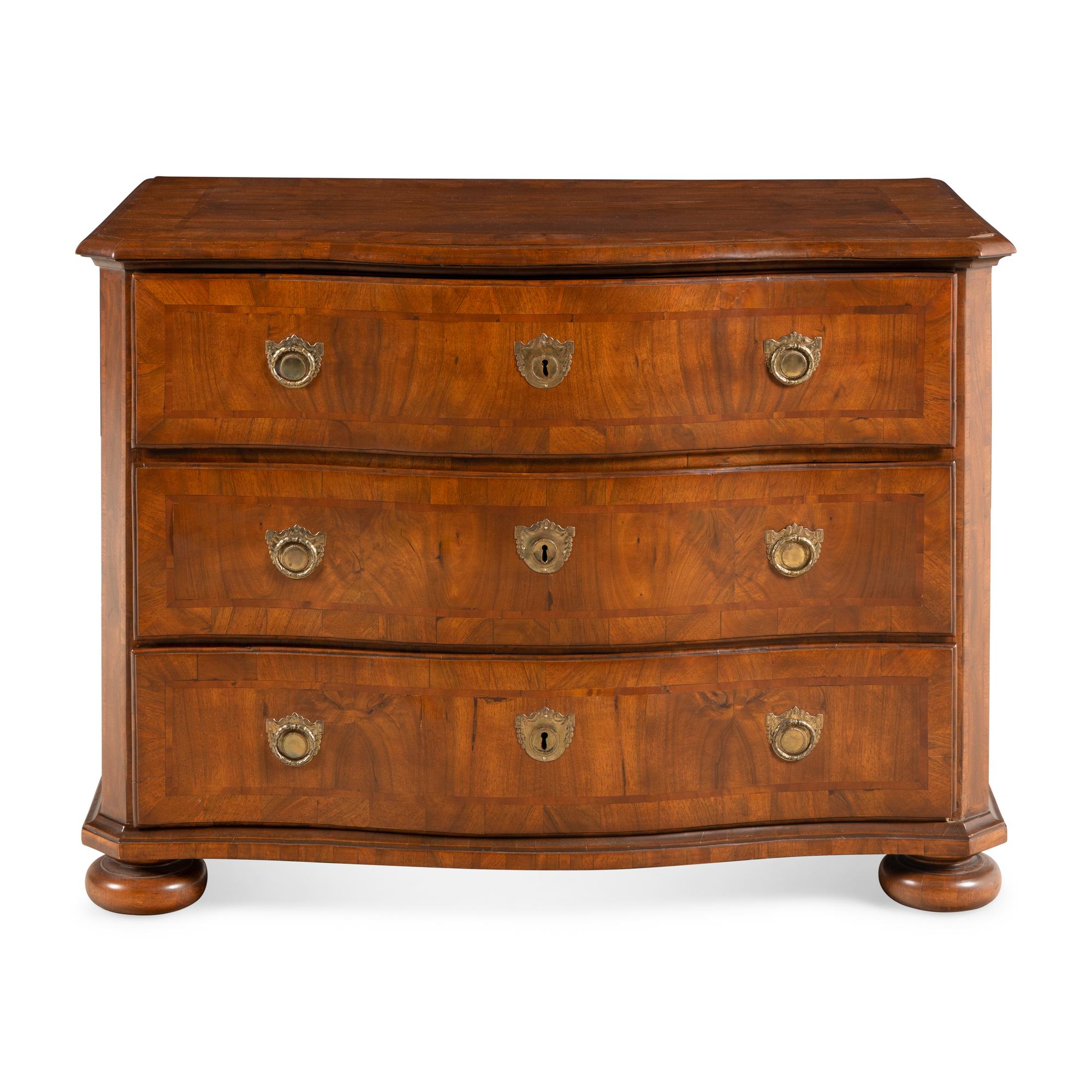 An Austrian Walnut Commode