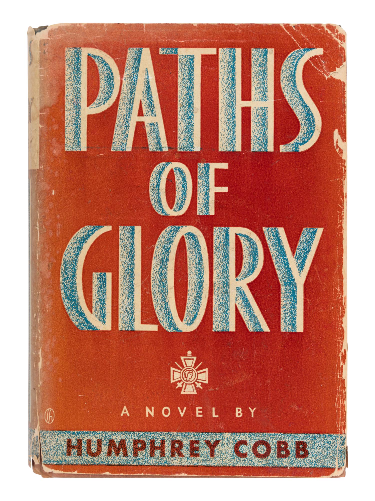 COBB, Humphrey (1899-1944). Paths of Glory . New York: The Viking Press, 1935.