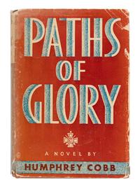 COBB, Humphrey (1899-1944). Paths of Glory . New York: The Viking Press, 1935.