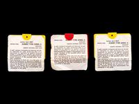 A Group of Three Jack Nicklaus Masters Golf Tournament Augusta National Badges,