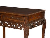 An Asian Carved Hardwood Side Table