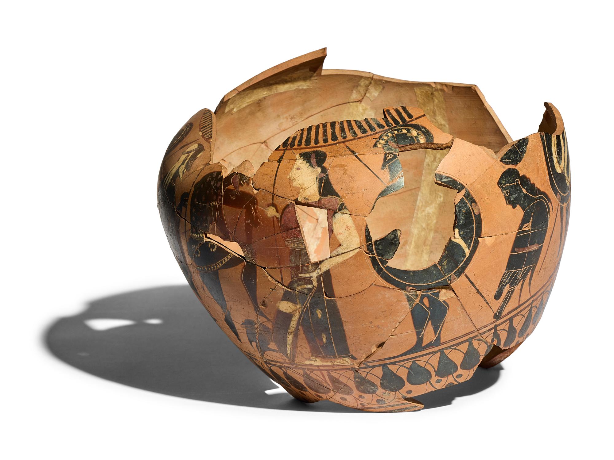 An Attic Black-Figured Fragmentary Amphora
