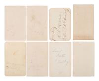 [INDIAN WARS]. A collection of CDVs of 6th Iowa Cavalrymen who were involved in General Alfred Sully's Expedition against the Sioux, ca 1863-1865.