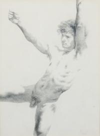 William Francis Crowe, (American, 1890-1965), Nude