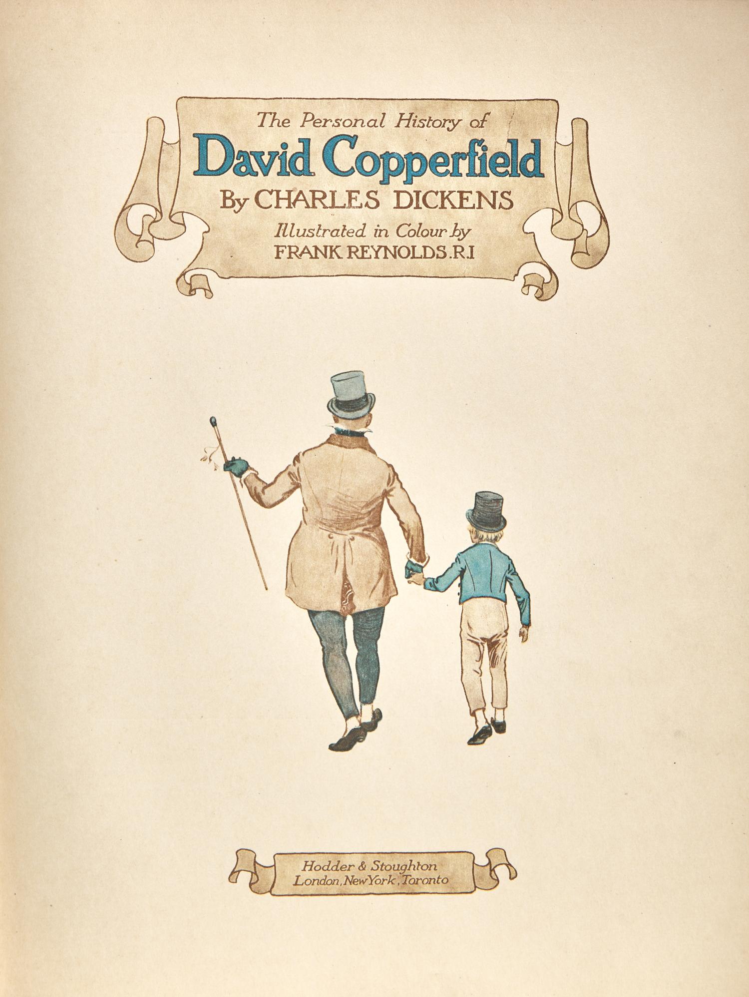 DICKENS, Charles (1812-1870). The Personal History of David Copperfield. London, etc.: Hodder & Stoughton, [1911].