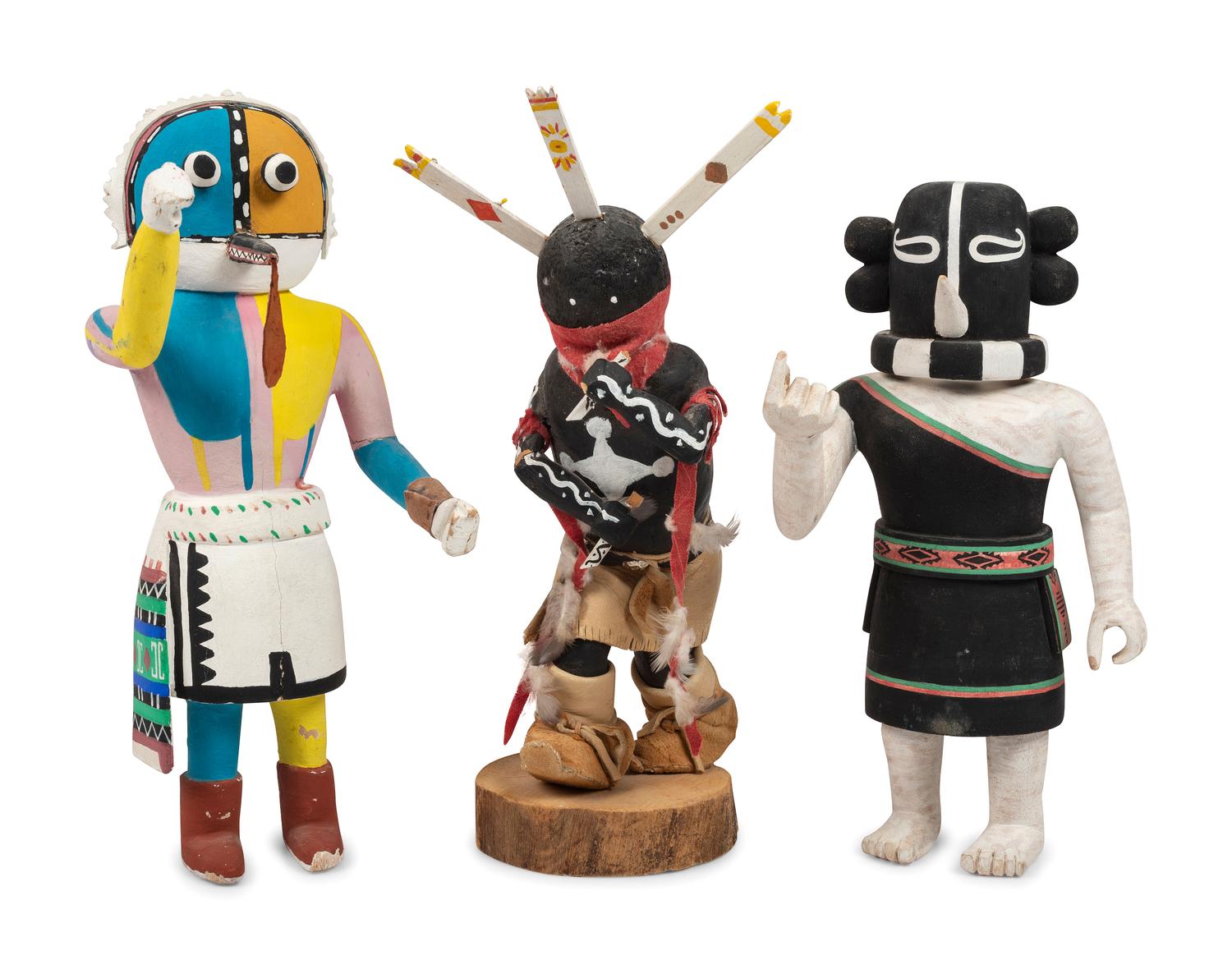 Group of Hopi Katsinas