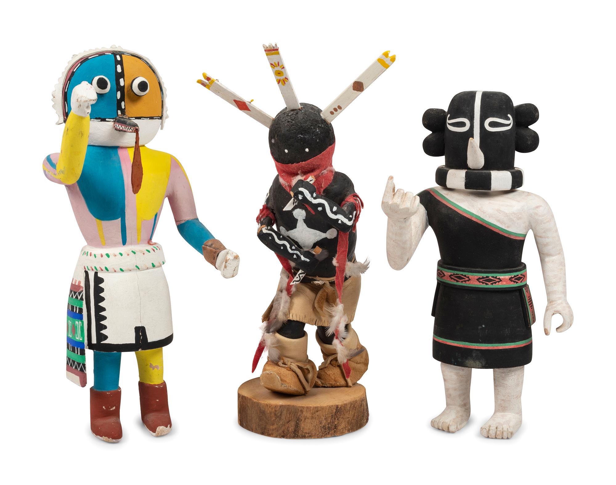 Group of Hopi Katsinas