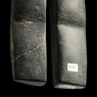 A Mezcala Black Stone Female Figure