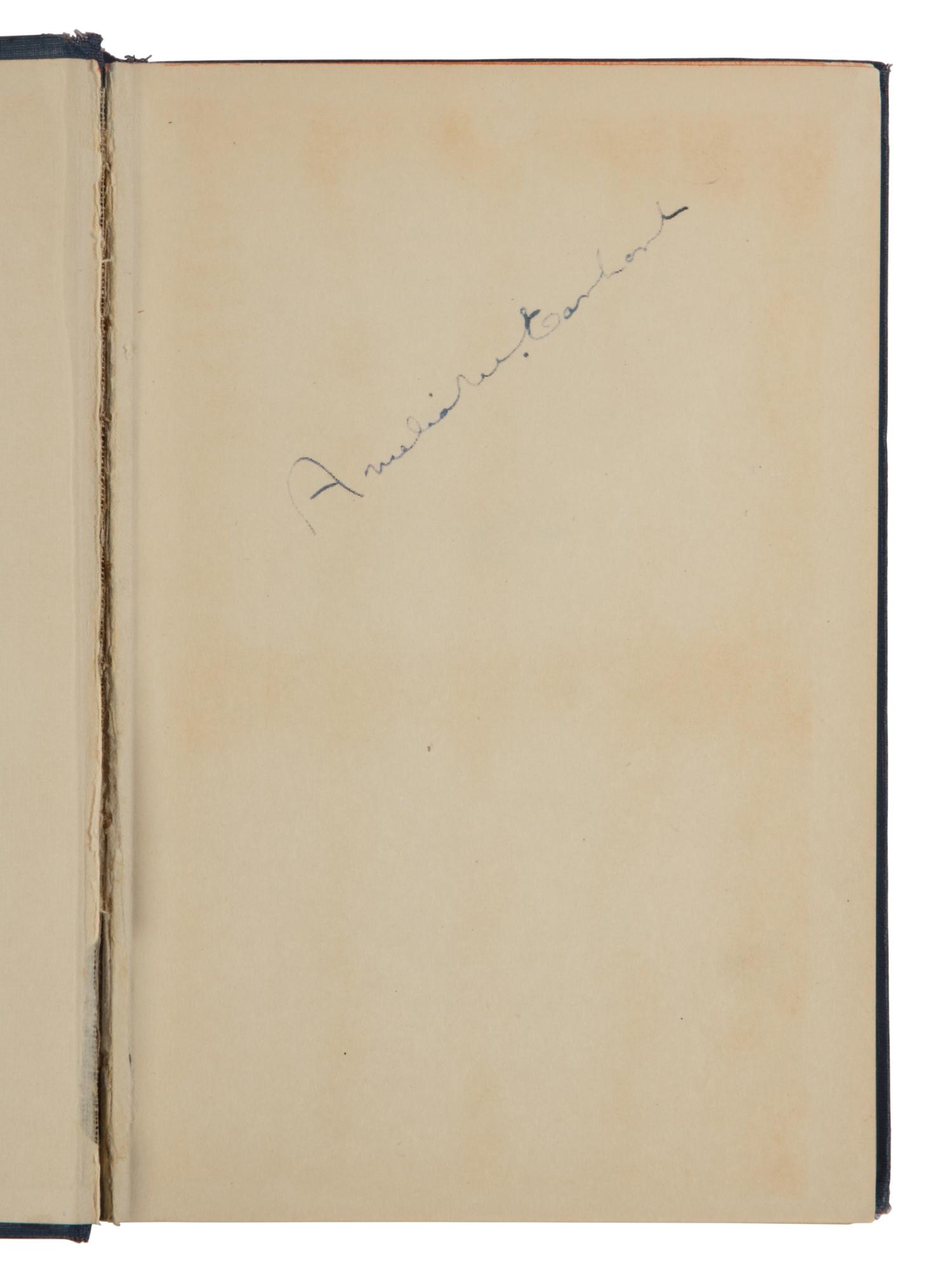 EARHART, Amelia (1897-?). 20 hrs. 40 min. Our Flight in the Friendship . New York: Grosset & Dunlap, 1928.