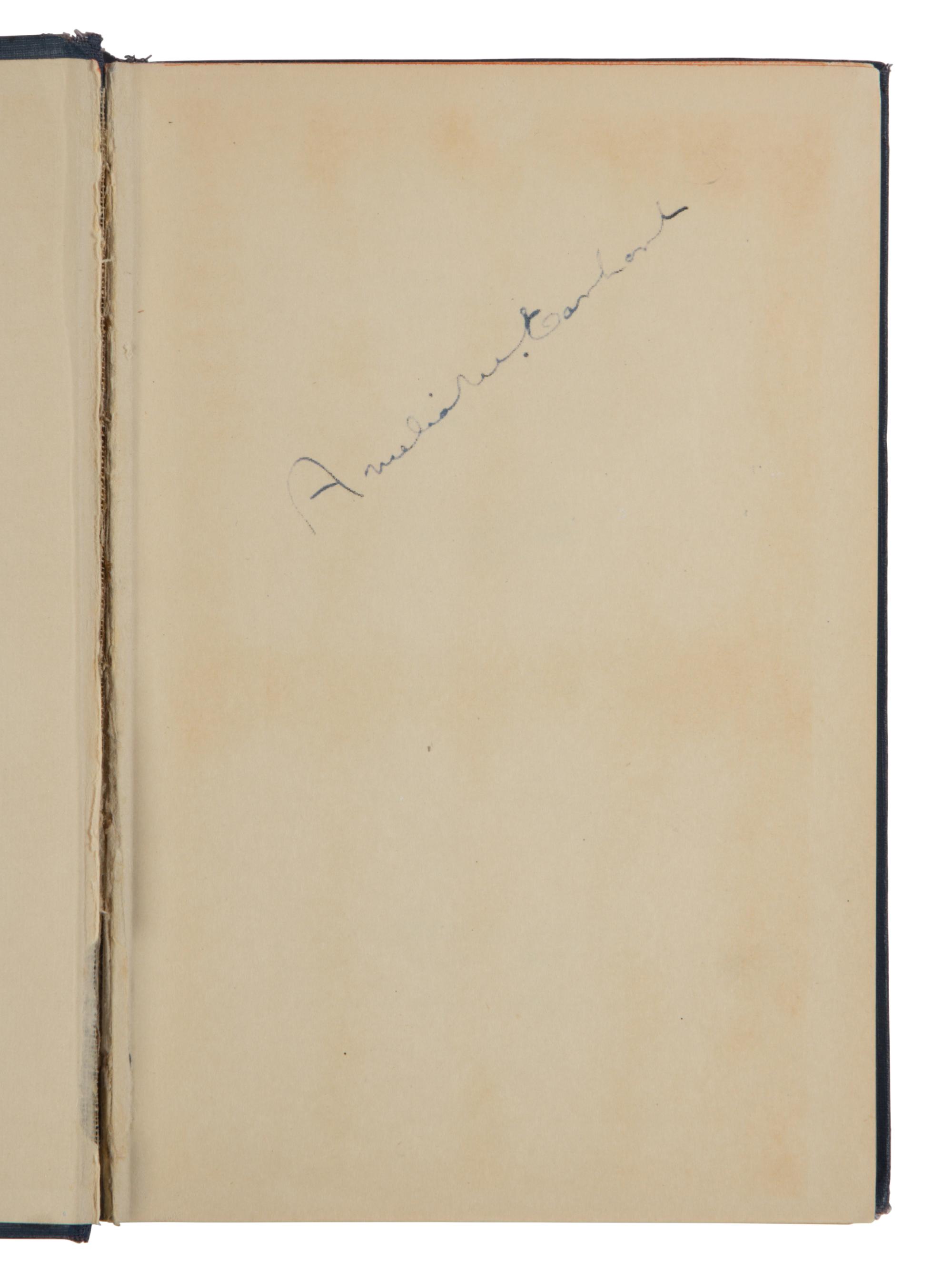 EARHART, Amelia (1897-?). 20 hrs. 40 min. Our Flight in the Friendship . New York: Grosset & Dunlap, 1928.