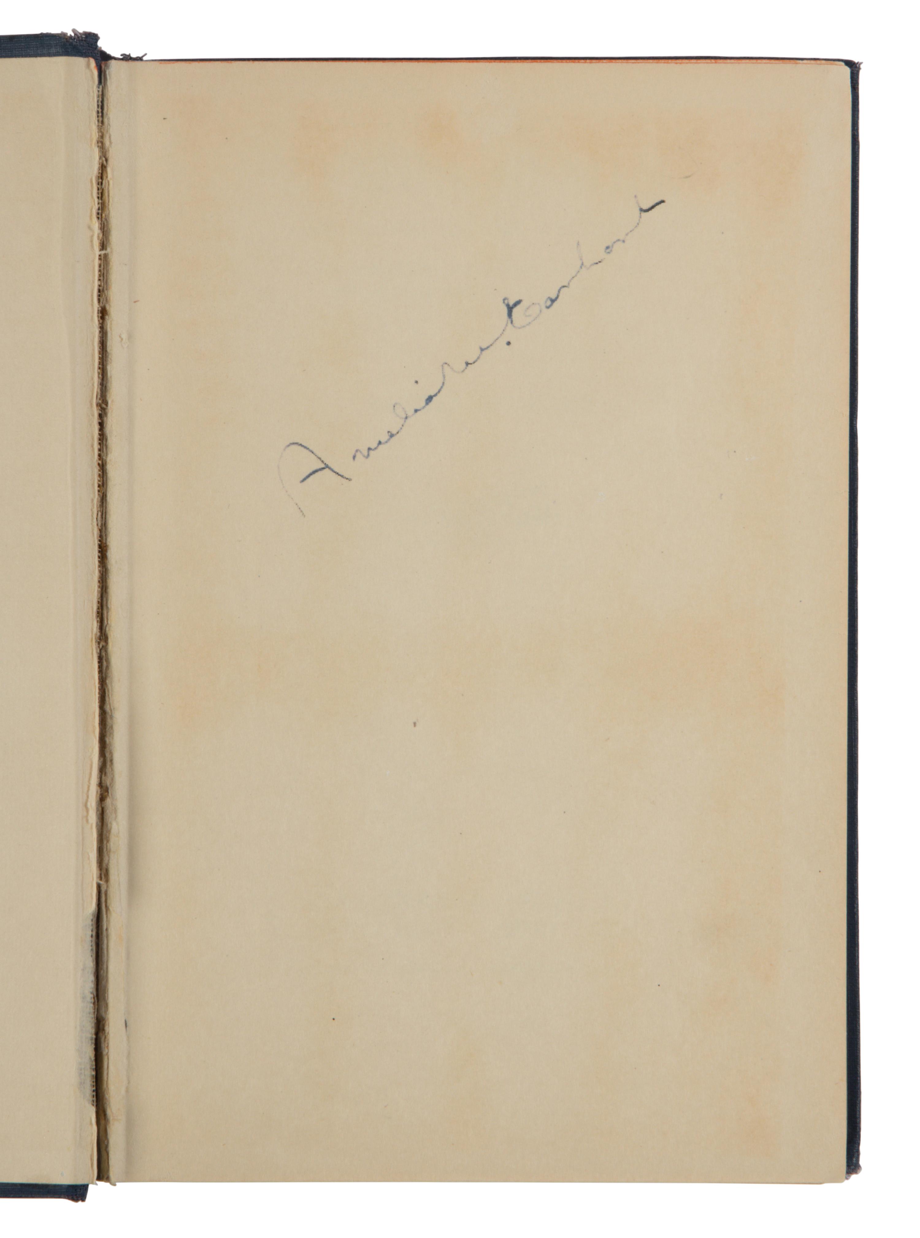 EARHART, Amelia (1897-?). 20 hrs. 40 min. Our Flight in the Friendship . New York: Grosset & Dunlap, 1928.