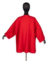 Geoffrey Beene Unlined Wool Swing Jacket