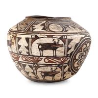 Zuni Polychrome Pottery Jar