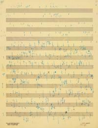 Études Australes, Piano Solo Book II, Transcriptions to Musical Staves XIV No. 2, 1974-75