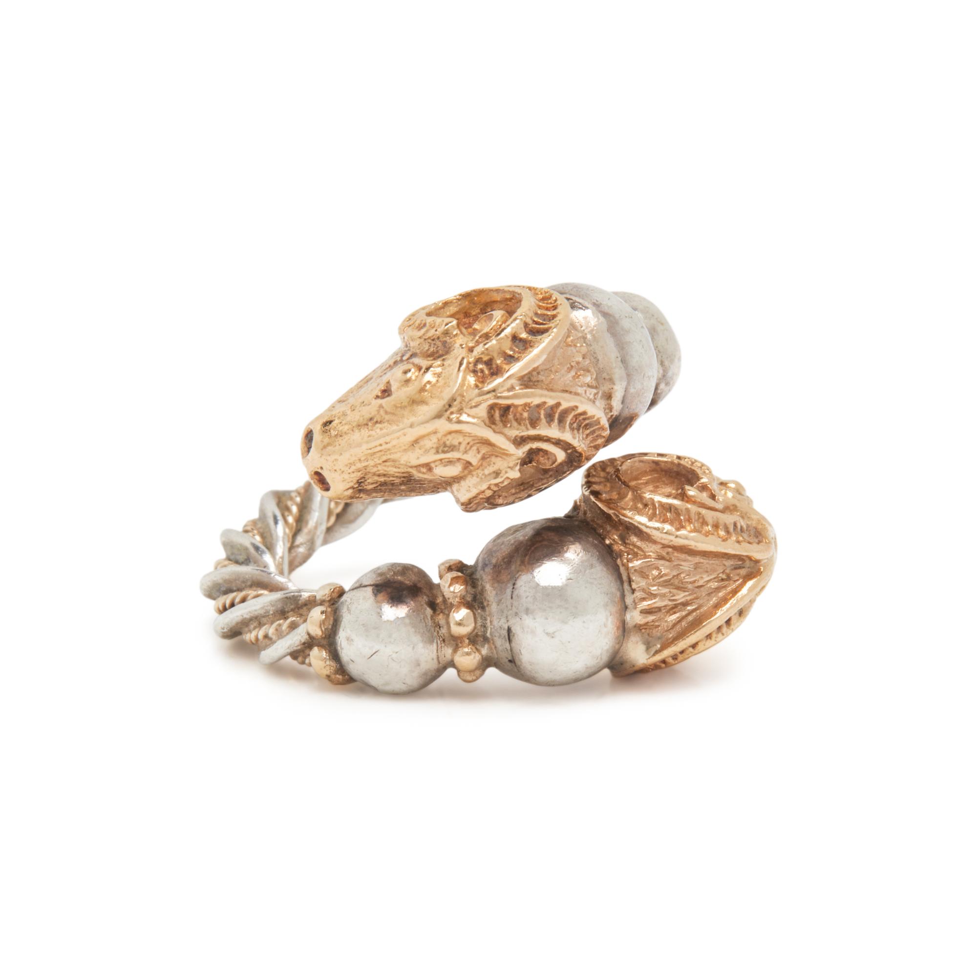 ZOLOTAS, STERLING SILVER AND YELLOW GOLD JEWELRY SUITE