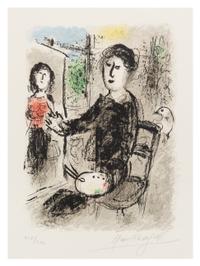 Marc Chagall, (French/Russian, 1887-1985), Untitled (frontispiece from Les Ateliers de Chagall), 1976