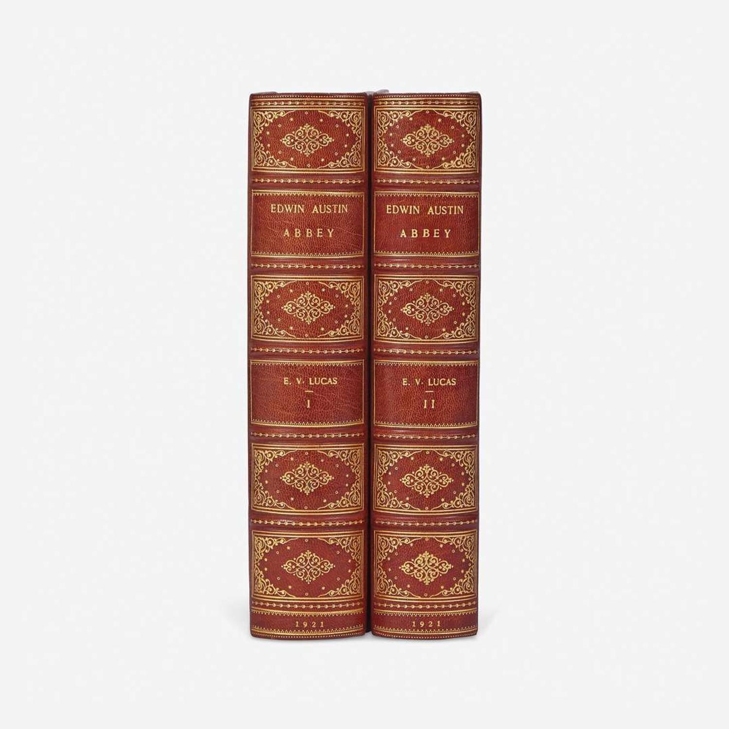[Fine Bindings] [Bennett] Lucas, E.V. Edwin Austin Abbey, Royal Academician: The Record of His Life and Work