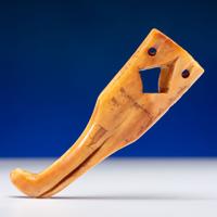 Iñupiat Fossilized Walrus Ivory Adze Handle